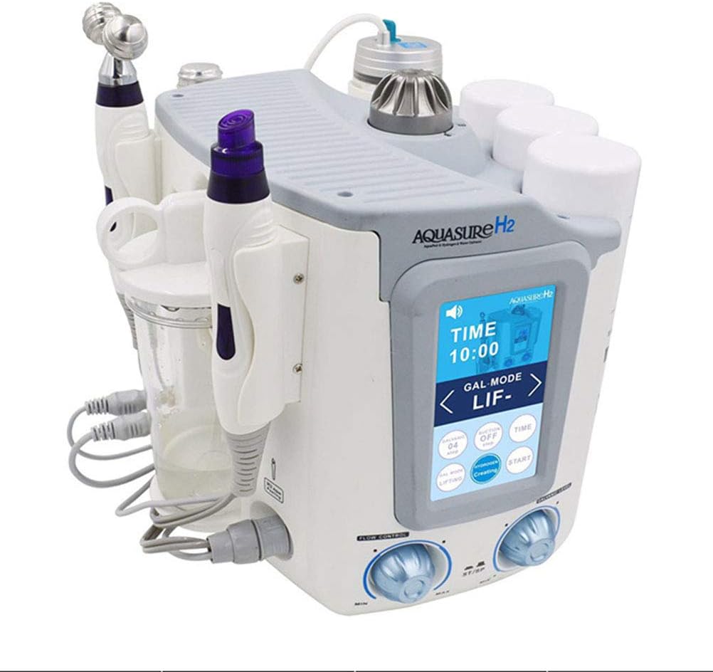 Wanforjewellery 3-in-1 Oxygen Water Skin Care Injection, Hydrogen Oxygen Ultra-Micro Bubble Face Skin Hydro Spa Machine Facial Moisturizing Pores Cleansing Skin Rejuvenation Device