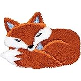 Latch Hook Kits for Adults, DIY Rug Kits Special-Shaped Animal Fox