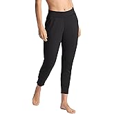 Gaiam Womens Hudson Jogger, Relaxed Fit, 28” Inseam, Soft Midweight Material