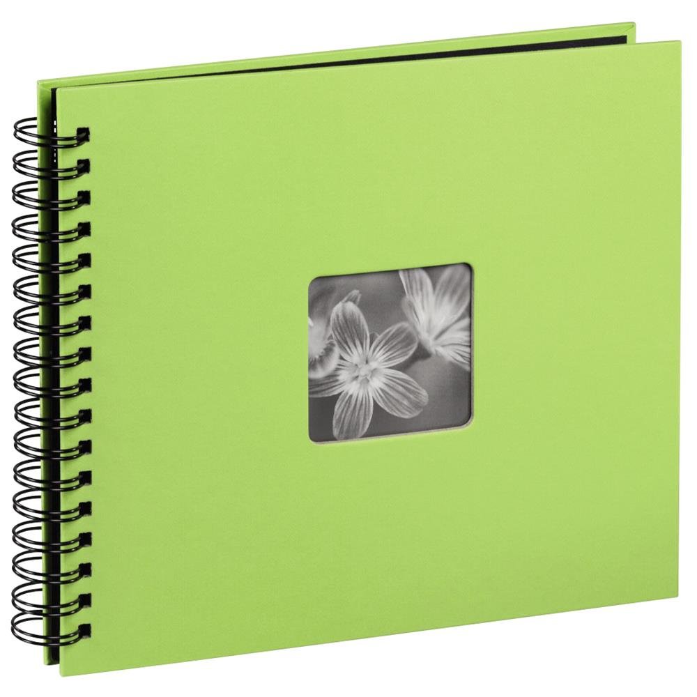 Hama | 36 x 32 cm Fine Art Spiralbound Album | 50 Pages | Kiwi Green, 00010610