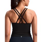 HeyNuts Zeal Sports Bras Longline | Medium Support, Built in Bra, Crop Top, Removable Pads, Workout, Yoga, Gym, Fitness, Cros
