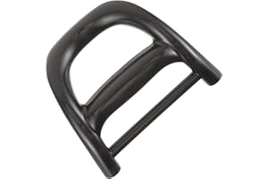 GLEAVI Heavy Duty Black 8-Hole Handle Replacement for Shopping Cart Trolley with Ergonomic Grip, Portable