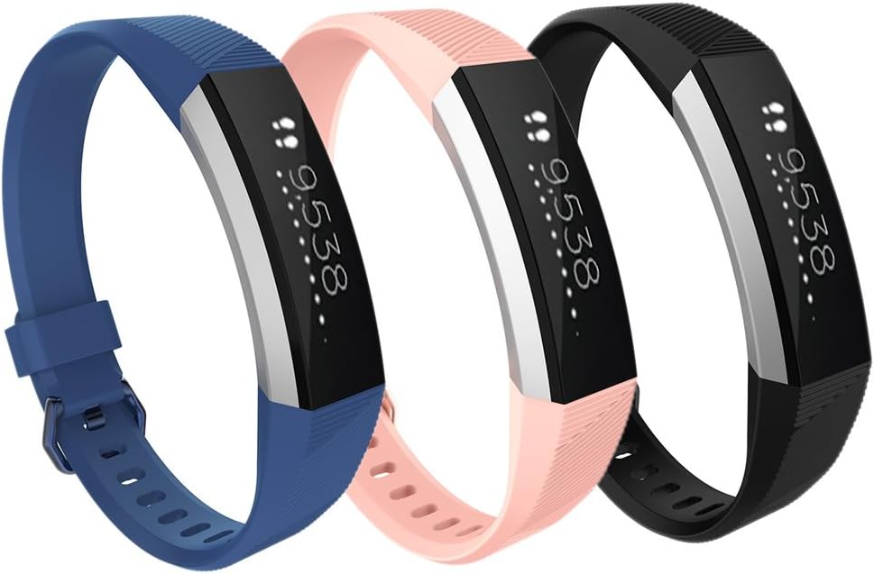 Pinhen Fitbit Alta HR - Correa de repuesto ajustable para Fitbit ...