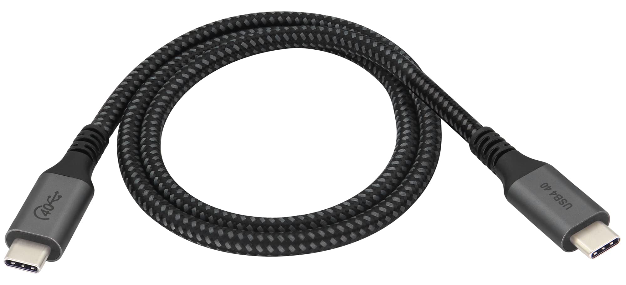 zdyCGTime 20V/5A USB4 Full-Featured Type-c Data Cable,Double Head Type-c Male to Male 4K HD line Monitor Projection General Purpose Thunderbolt 3 20Gbps(0.6m/1Pack)