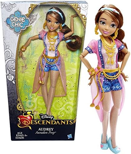 Hasbro Year 2015 Disney Descendants Genie Chic Series 12 Inch Doll -Auradon Prep AUDREY with Earrings and Choker Necklace