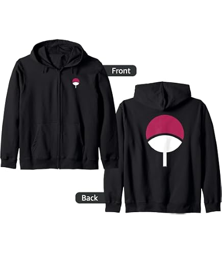 Amazon.com: Naruto Shippuden Front and Back Sasuke Sharingan Anime