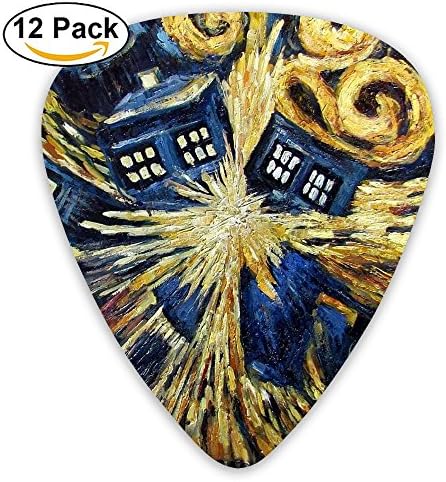 VAN GOGH THE PANDORIC OPENS Sampler Guitar Picks - 12 Pack Complete Gift Set For Guitarist Best Gift For Guitarist