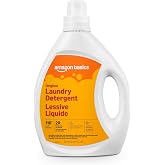 Amazon Basics Laundry Detergent Liquid, Concentrated, Original Fresh Scent, 110 Loads, 82.5 Fl Oz, Packaging May Vary