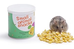 Niteangel Hamster Snack & Treats Toy - Small Animal Natural Treat for Dwarf Syrian Robo Hamsters Gerbils Mice Lemmings Degus 