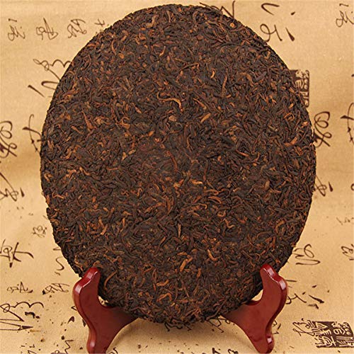 357g ï¼0.787LBï¼ Reifer Pu'er-Tee Alter Puer-Tee Yunnan Alter BanZhang Pu'er-Tee Schwarzer Tee Gekochter Pu-Erh-Tee Pu-Erh-Tee Chinesischer Tee Gesunder Puerh-Tee Roter Tee Grüner Guter Shu Cha – Bild 4
