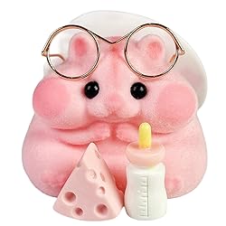 Handmade Taba Squishy Hamster Toy, Cute Squishy