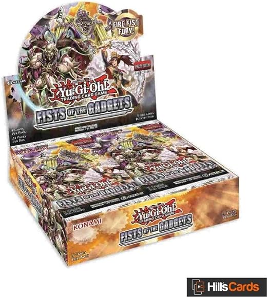 Collectible Card Games Yugioh Fists Of The Gadgets 1st Edition Booster Box Factory Sealed Yu Gi Oh Trading Card Game Gadgets 2022 Yugioh