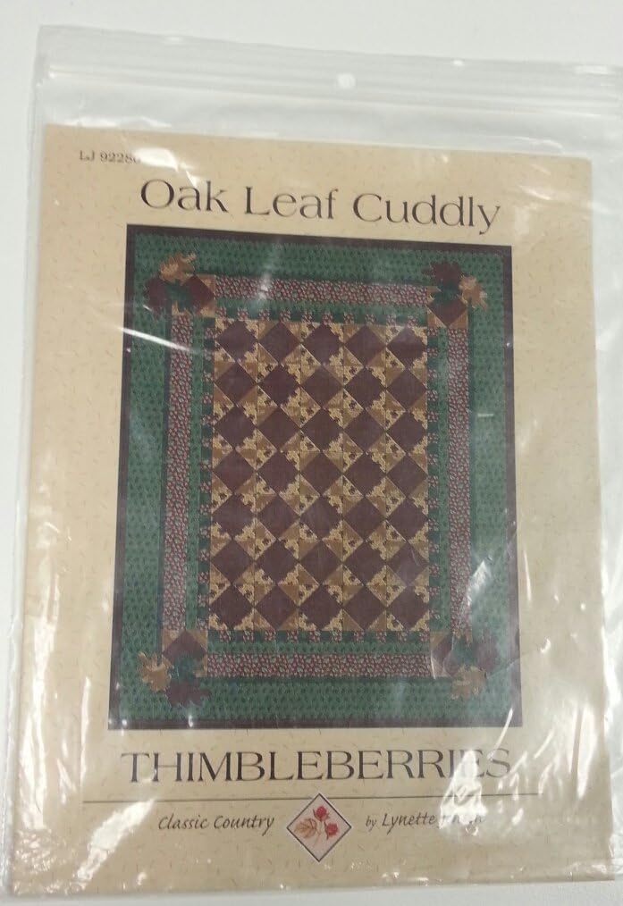 Oak Leafe Cuddly - Classic Country Quilting Pattern By Lynette Jensen