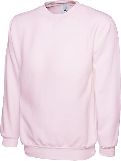 Uneek Clothing Classic Sweatshirt 50/50 Polyester Cotton Reactive Dyed Brushed