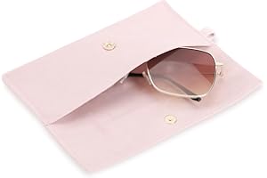 Hongeely Soft Eyeglass Bag for Men Women Sunglasses Pouch Portable Dutch Velvet Cloth Eyewear Case