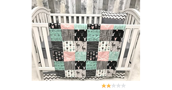 antler crib bedding
