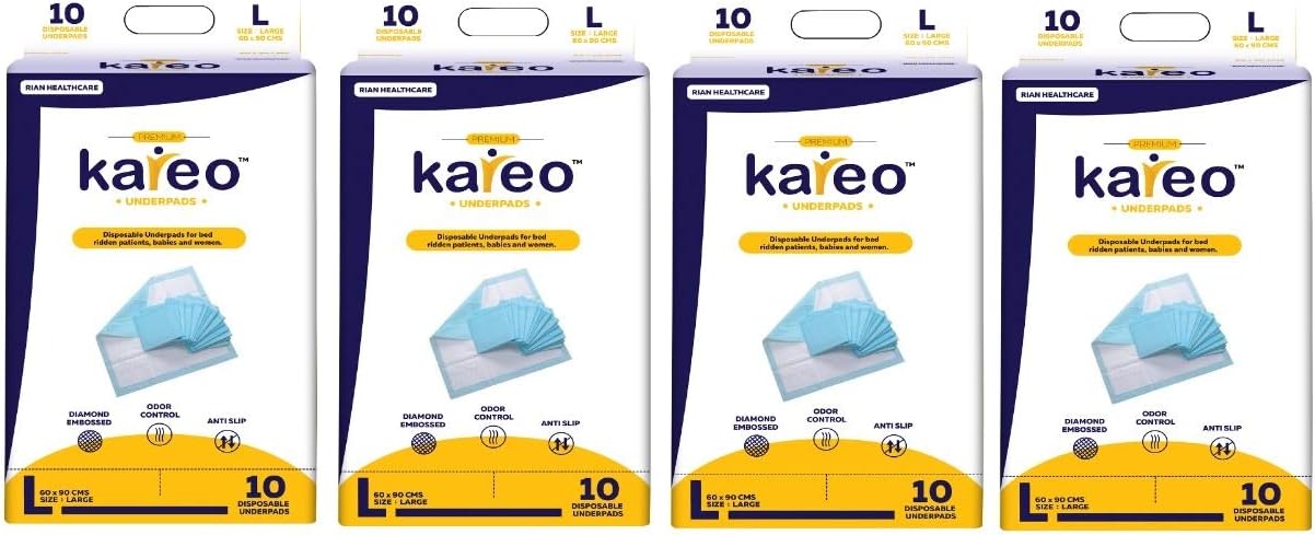 Kareo Underpads (60x90 cm, Large)
