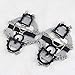 Lixada 1 Pair 12 Teeth Claws Crampons Non-slip Shoes Cover Stainless Steel Chain Outdoor Ski Ice Snow Hiking Climbing Grey