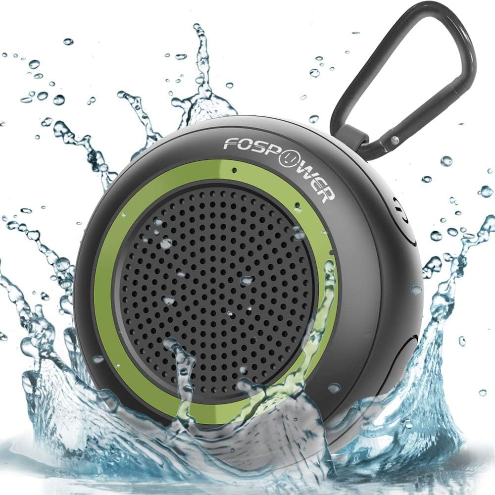 Waterproof Bluetooth Speaker Ipx7 Fospower Outdoor Portable Shower Wireless Speakers With 10 Hours Playtime Hd Audio Enhanced Bass Built In Mic