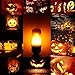 1 Mode LED Flame Light Bulb, E12 Candelabra Base, Flickering LED Flame Bulb for Lantern Bar Party Christmas, Pack of 1