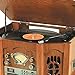 WOCKODER Record Player with Built-in Speakers RCA Line Out - Wood