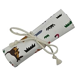 Maydahui Canvas Colored Pencil Roll Wrap 24/48/72