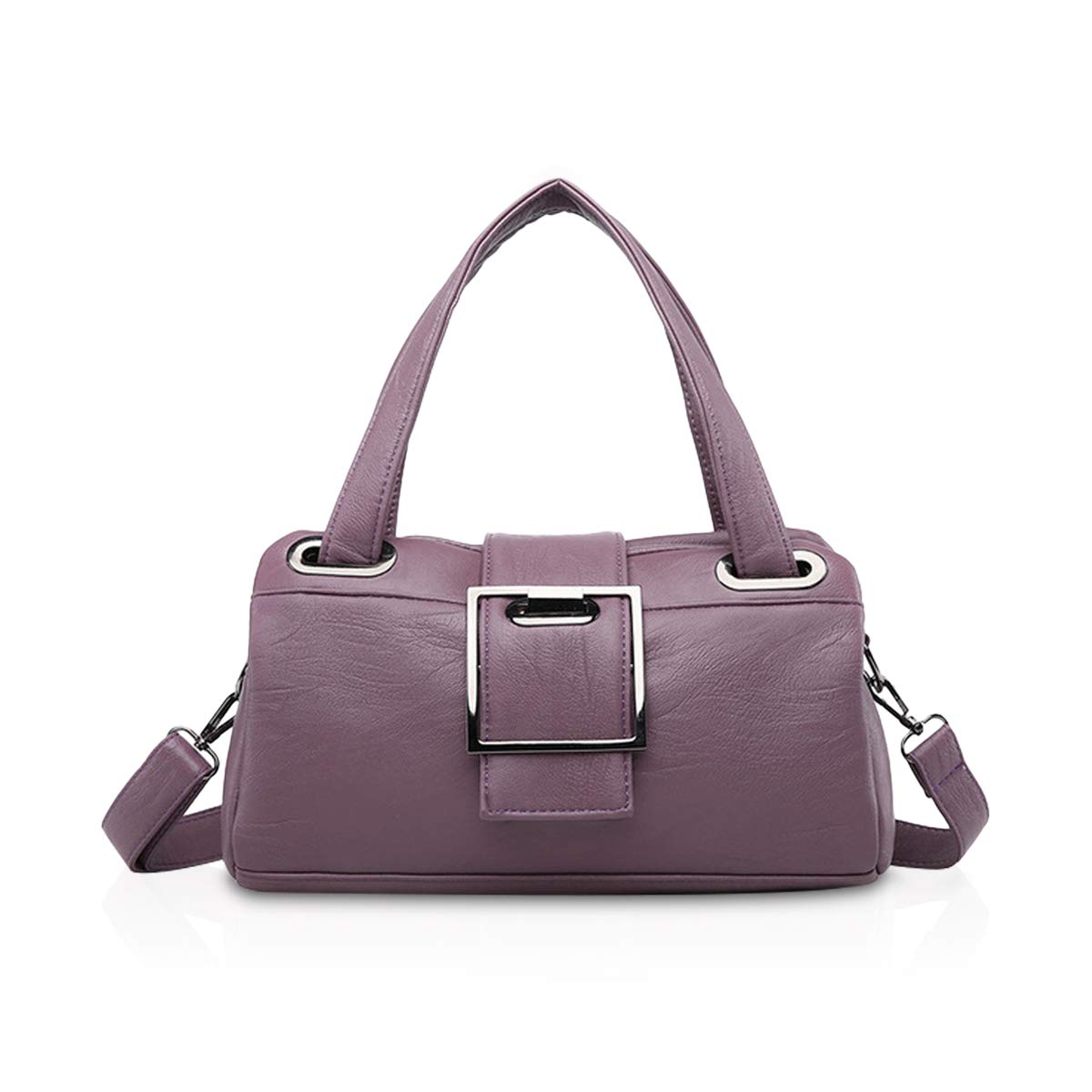 NICOLE & DORIS Women handbags handbags for ladies fashion handbag crossbody bags Women Retro Handbag PU leather Purple