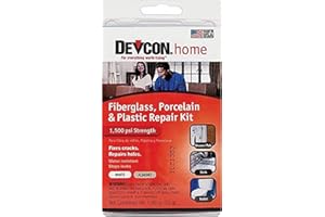 AP PRODUCTS Devcon Epoxy Bathtub Repair Kit (Almond & White)