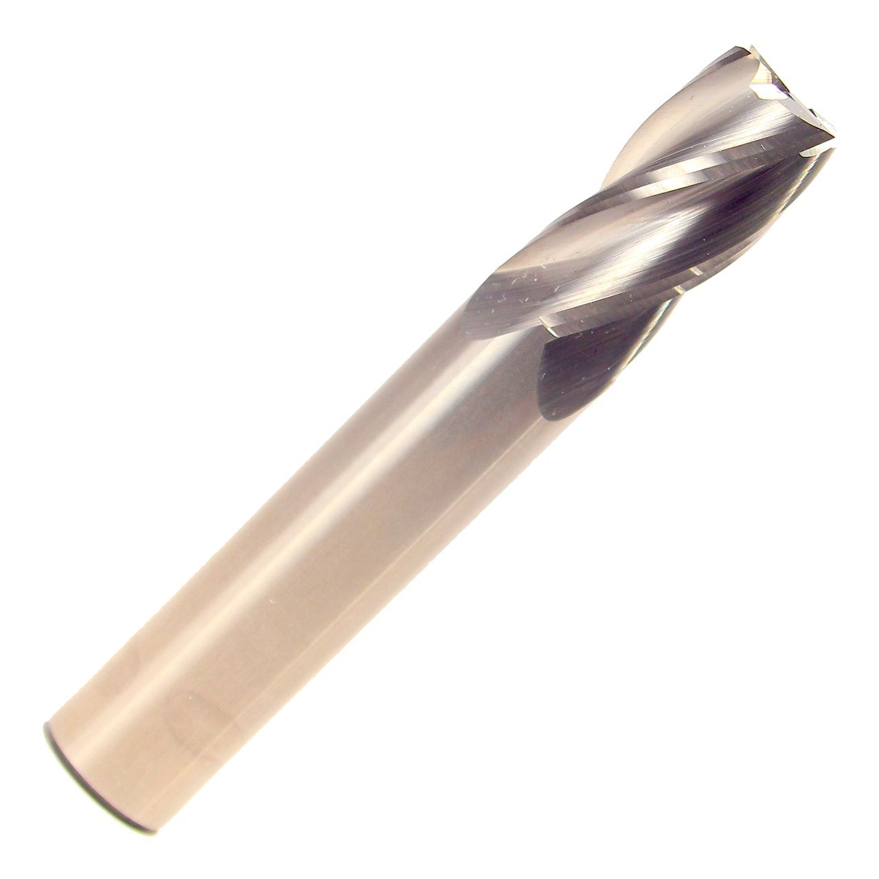 Drill America-MMO9/32-4FSE 9/32" Carbide 4 Flute Uncoated (Bright)3/4" Flute Length 2-1/2" Overall Length 5/16" Shank Single End Square End Mill, MMO Series