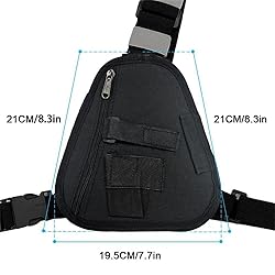 LSENG Chest Harness Shoulder Holster - Adjustable
