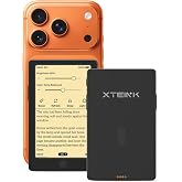 XTEINK X4 Pro 4.3" ebook Reader with Front Light &amp; Touchscreen, Space Black | 4.3" E-Book reader with adjustable front light, touch/gesture control, physical buttons, 1100mAh battery &amp; magnetic charging