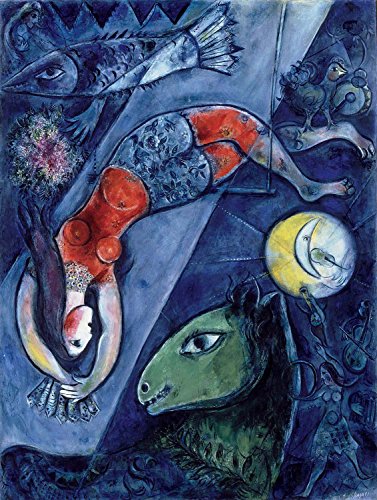 Get-Custom-Art-Marc-Chagall-Blue-Circus-Size-18x24-inch-Poster-Art-Print-Wall-dcor