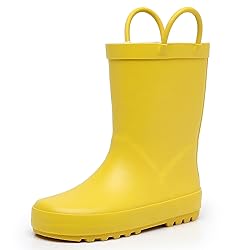 LANCDON Toddler Rain Boots for Boys and Girls