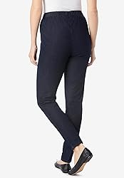 Woman Within Plus Size Petite Fineline Denim