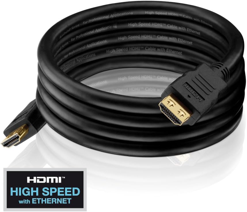 PureLink PureInstall Series Certified High-Speed HDMI Cable with 24-Carat Gold-Plated Contacts / Supports FullHD 1080p / 1440p / 1600p / 2160p / 4K x 2K / Deep Colour / x.v.Colour / Ethernet Channel / 3D / HDMI A Male to HDMI A Male / Triple Shielding and PureLink SLS (Secure Lock System) / 100 % tested for Professional AV Use - Image 5