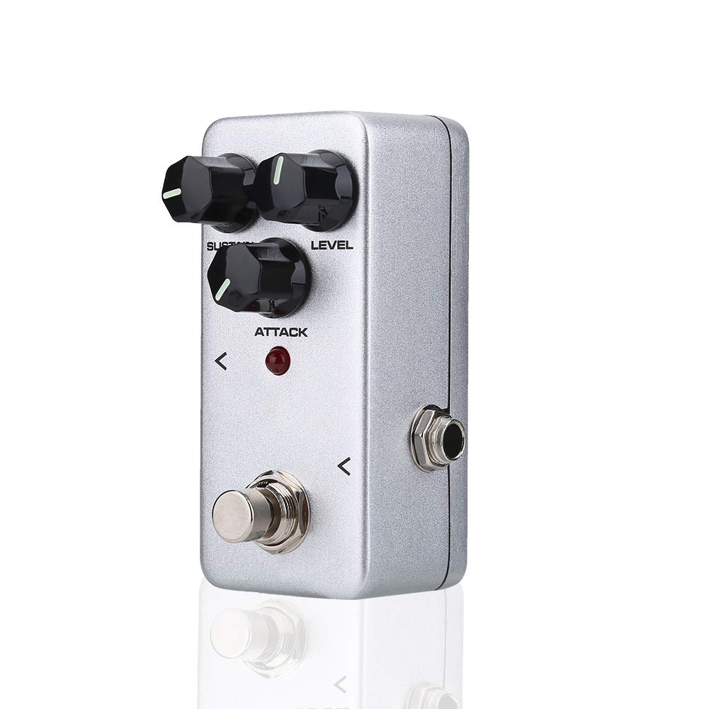 FCP2 Compressor Sustainer Pedal, Ultimate Comp Guitar Effect Pedals Mini Effect Pedal for Electric Guitar Accessories True Bypass compressor pedal