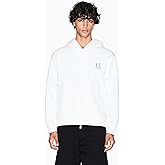 Armani Exchange mens Cotton Icon Logo Full Zip Sweatshirt