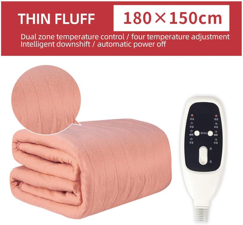 Warm Soft Fabric Heating Blanket,Electric Heated Throw,Thick Blankets