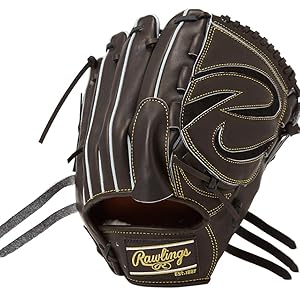 Rawlings(ローリングス)野球用 グラブ グローブ 硬式 大人用 HOH JAPAN GH5HJD15 ブラック [投手用] サイズ 11.75 ※右投げ用(左手着用)