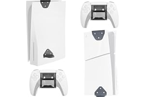 VIVO 2-in-1 Wall and Under Desk Mount Bracket Designed for PS5 Gaming Console, PlayStation 5 Standard and Digital Edition, Ve