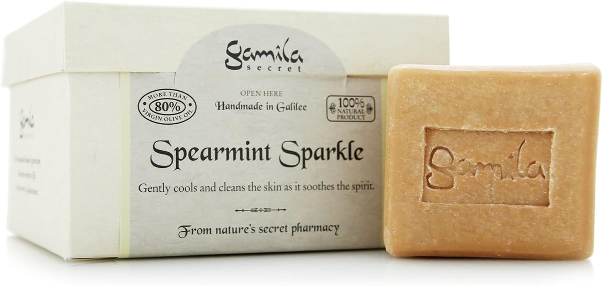 Gamila Secret Cream Bar Spearmint Sparkle, 115g