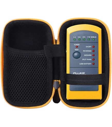 Amazon.com: Fluke Networks MT-8200-49A Copper Tester, Grey/Yellow