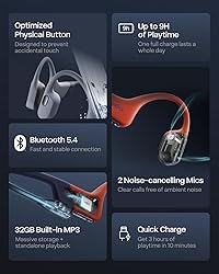 SHOKZ OpenSwim Pro - Open-Ear Bluetooth & MP3 Bone