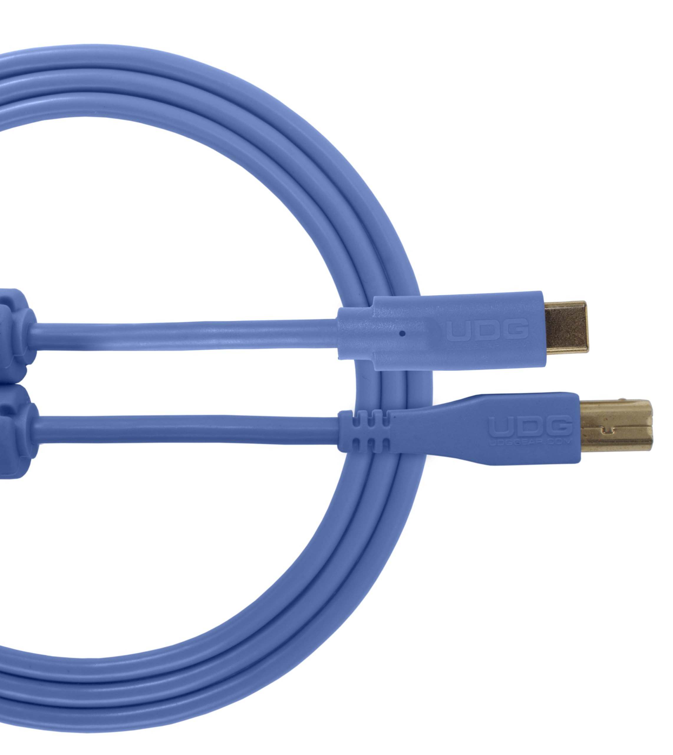 UDG GEAR U96001LB Cable USB 2.0 (C-B) - High-speed Audio Optimized USB 2.0 C to B cable, Blue, 1.5 Meter โ image 1