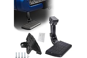 Wocch Tundra Rear Bed Step for Toyota Tundra 2022 2023 2024 2025 Truck Bed Side Step Bumper Step Tailgate Bedstep Replace# PT