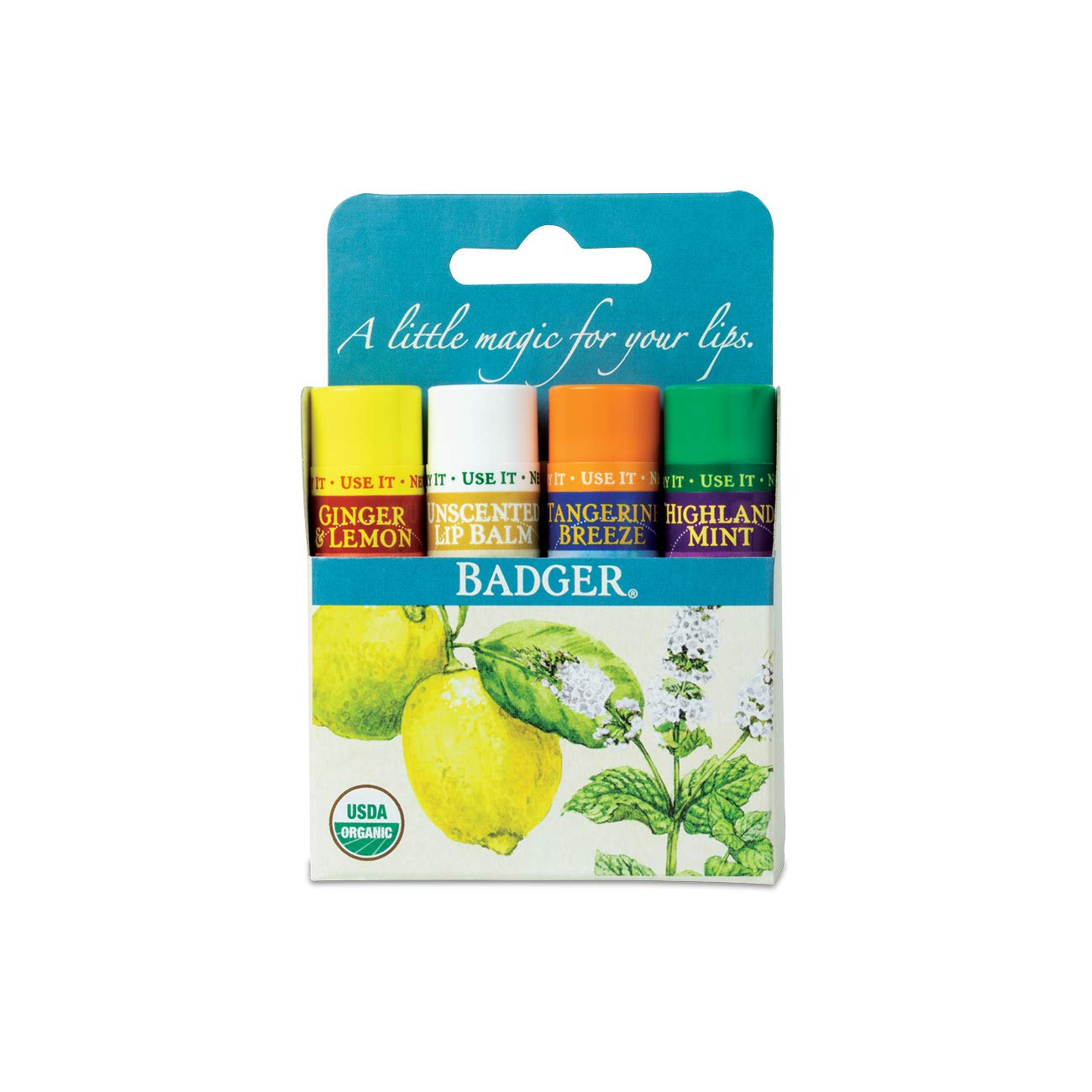 Variety Pack Lip Balm from Badger