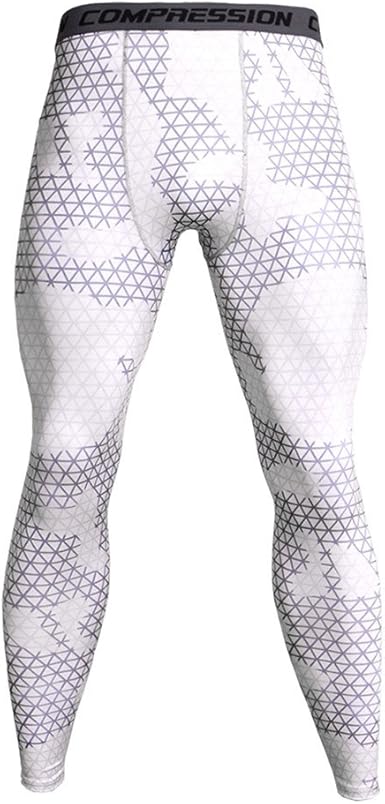 Pantalones de Fitness de los Hombres Compresión Mallas Hombre ...