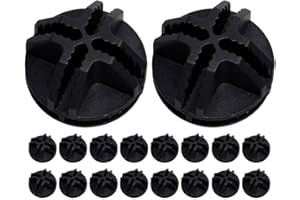 GALPADA 30pcs Bunny Playpen Cage Playpen Buckles Plastic Closet Buckles for DIY Shelves and Home Wardrobes,