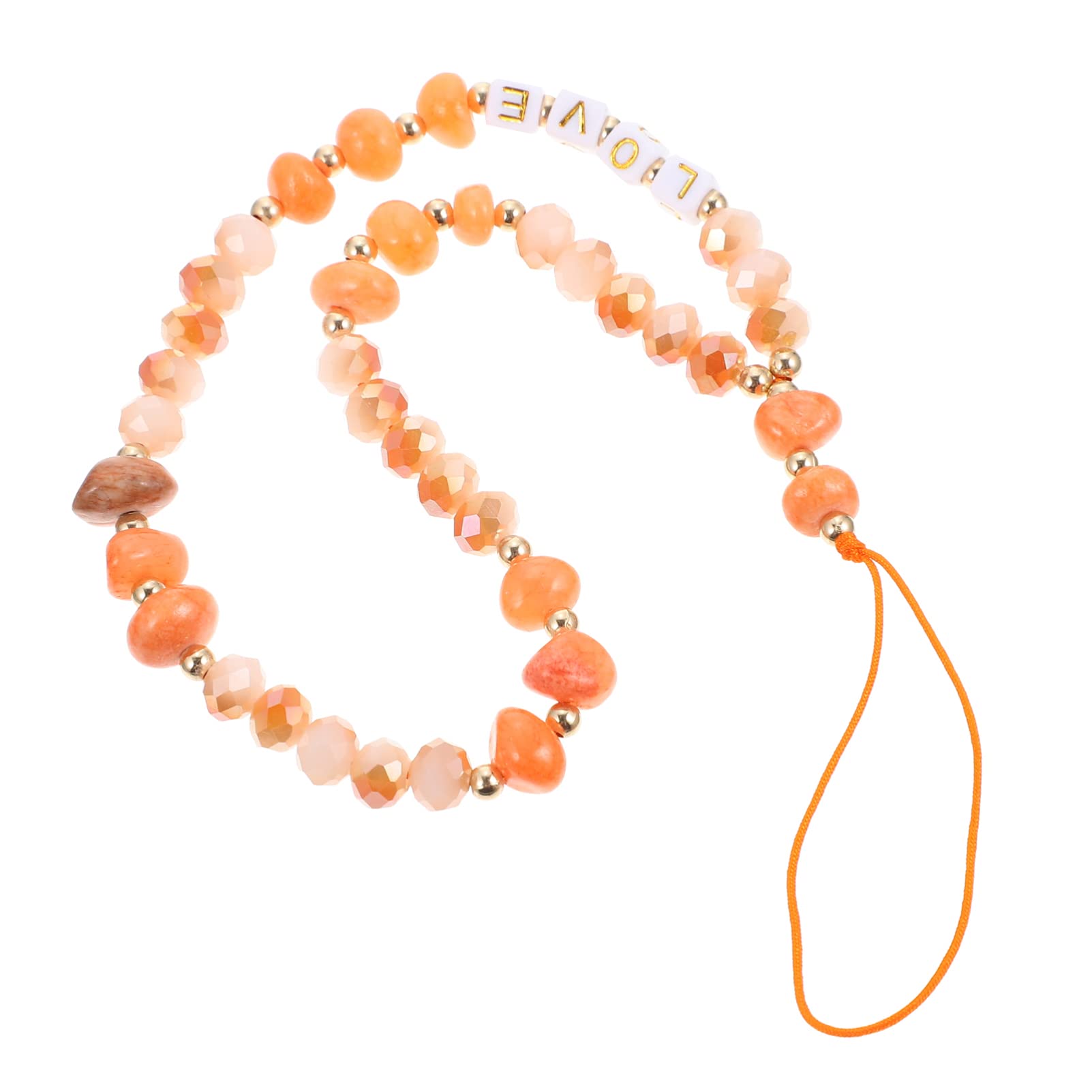 ULDIGI Beaded Strap Lanyard for Women Multi-function Chain Diy Accessory Convenient Wrist Decoration Keyholder Design Feature