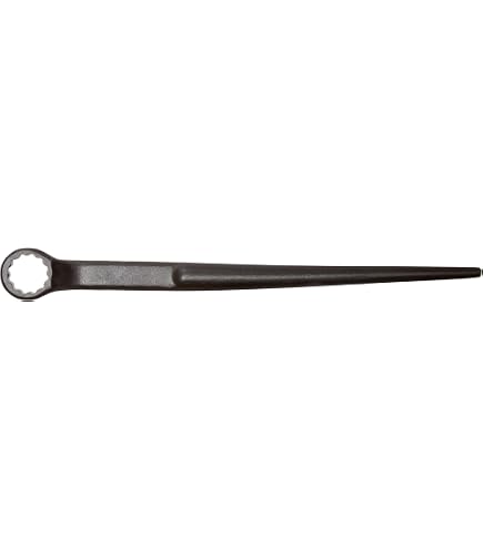 HARFINGTON Single Open End Wrench - 46mm, Thickened Chrome Vanadium Steel, 14.2" Long, For Auto & Furniture